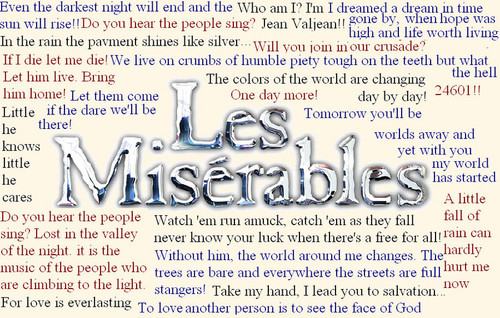  Les Miserables Ultimate 语录