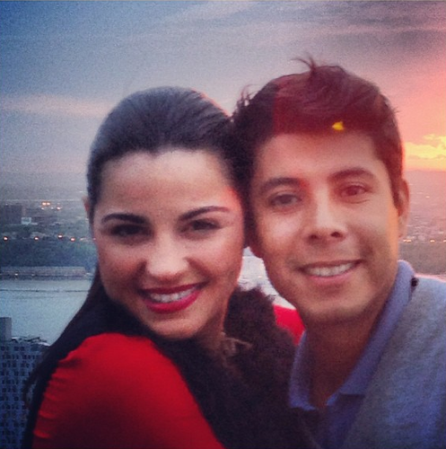  Maite with دوستوں in New York (May 11)