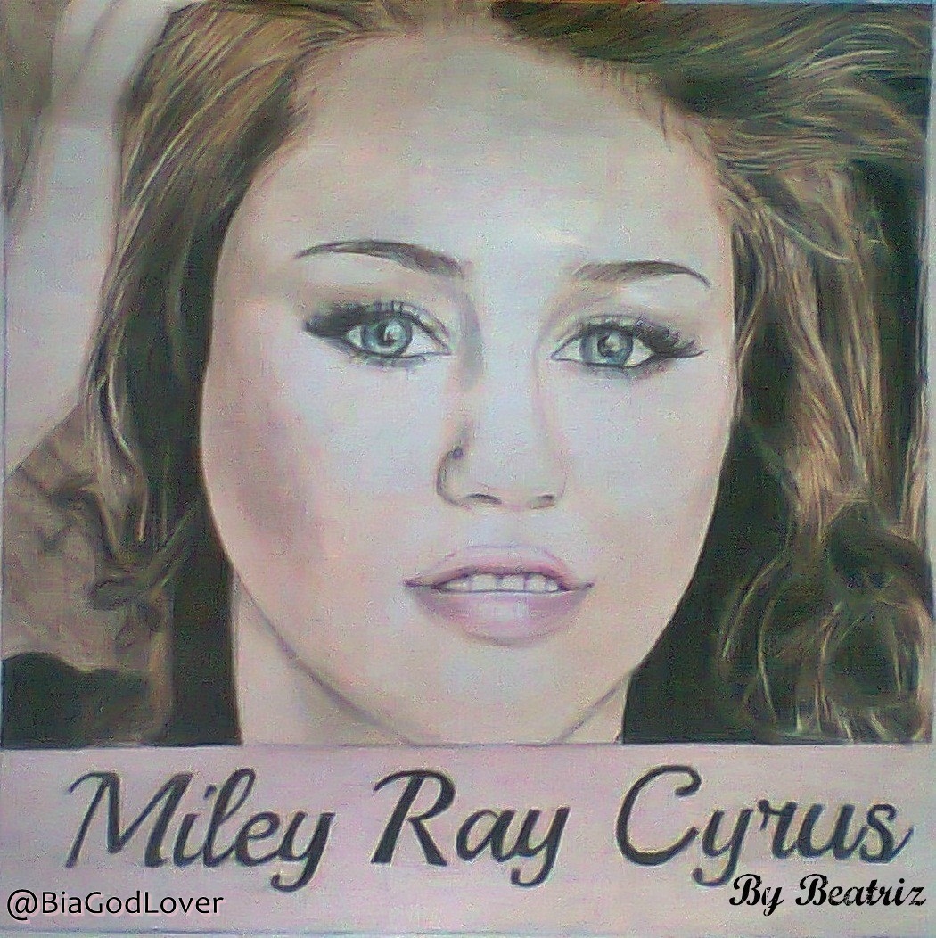 Miley Cyrus Drawing 