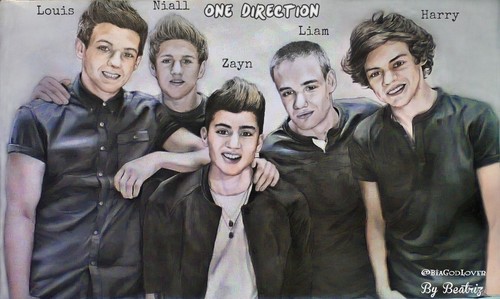One Direction Drawing