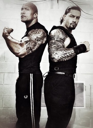  The Rock and Roman Reigns