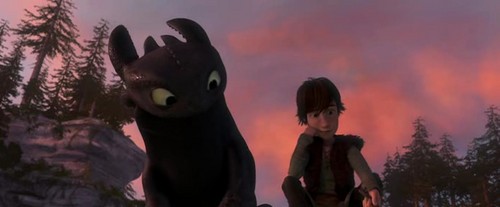 Toothless and Hiccup