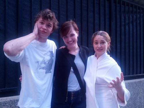  Twitter Pic: Shai, Ansel and Veronica!