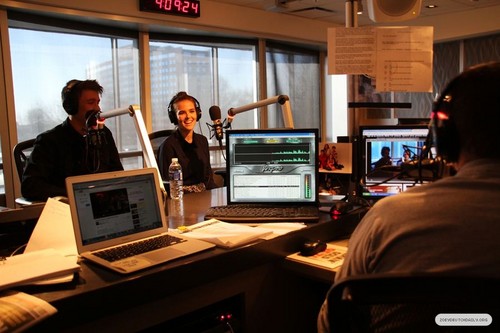  Visiting WMMR with Thomas Mann (January 23, 2013)