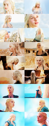  Daenerys Targaryen through the seasons