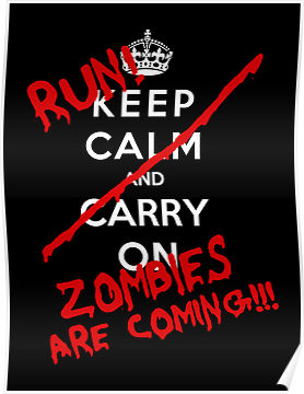  zombie Keep calms