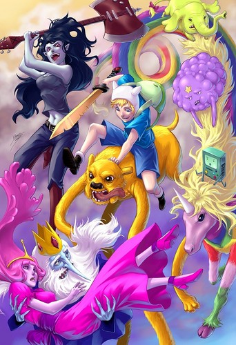  Adventure Time realistic アニメ