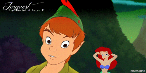  Ariel and Peter Pan