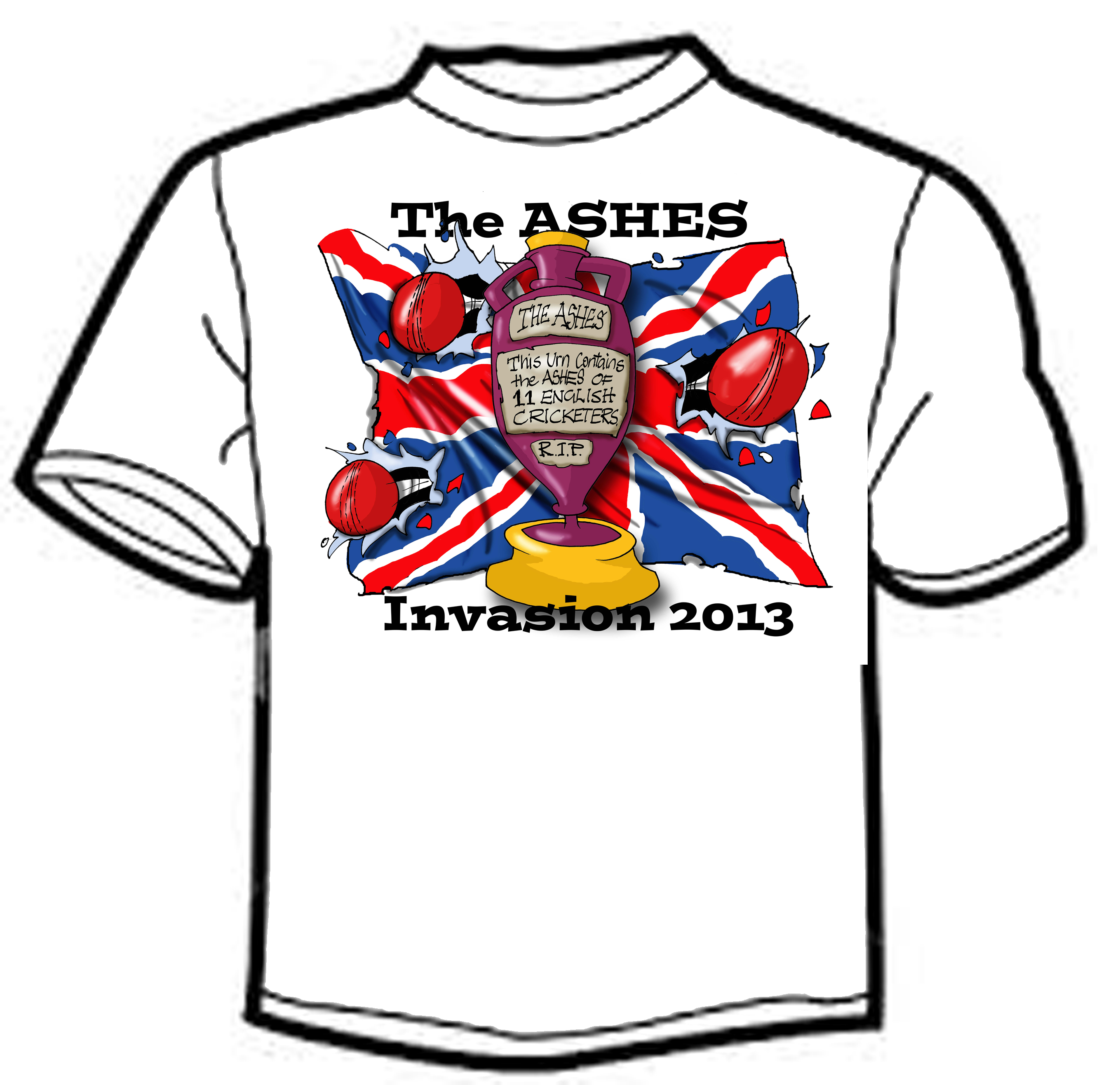 Ashes tee shirt