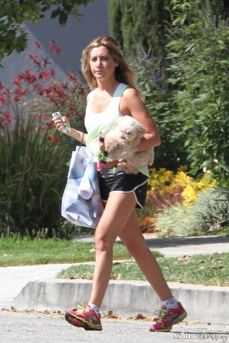 Ashley out in Toluca Lake