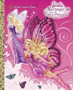  बार्बी Mariposa & the Fairy Princess Little Golden Book