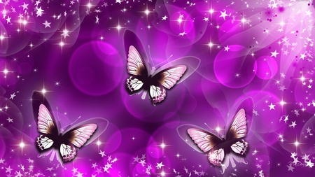 Beautiful Purple Butterfly