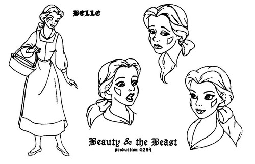  Belle Model Sheet