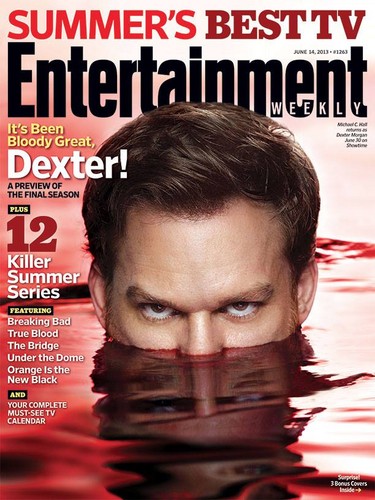  덱스터 - Season 8 - EW Magazine Cover