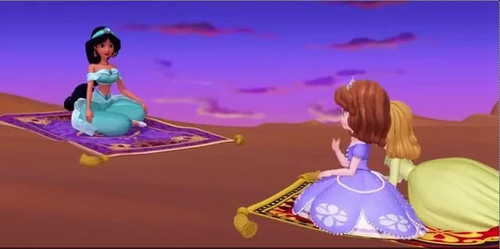  First larawan of hasmin in "Sofia the First"