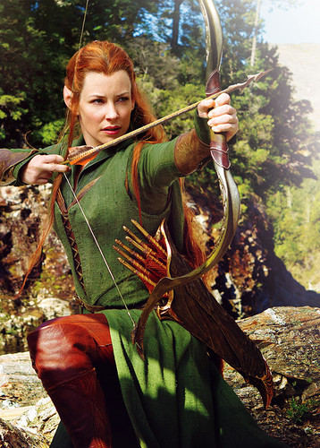  First look at Tauriel in The Hobbit: The Desolation of Smaug