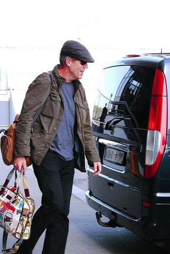  Hugh Laurie arriving St. Petersburg 2013