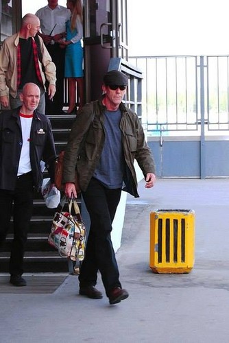  Hugh Laurie arriving St. Petersburg 2013
