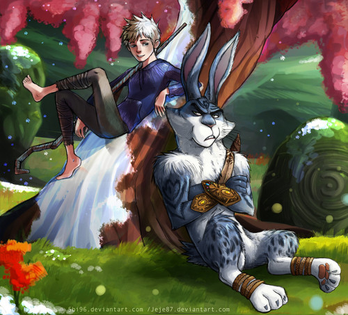 Jack Frost and Bunnymund