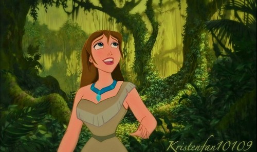  Jane as Pocahontas