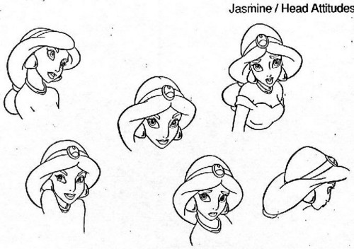  melati, jasmine Model Sheet