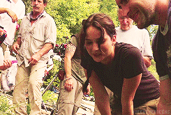 Jennifer as Katniss