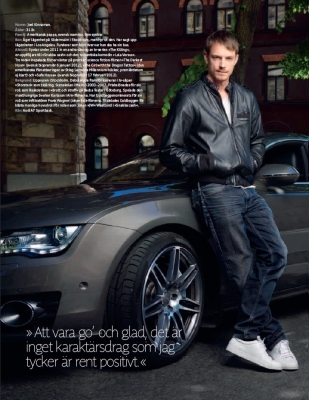  Joel Kinnaman// Audi Magazine - August 2011