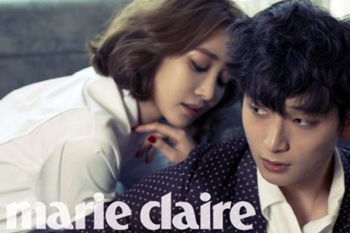  Jung Jinwoon & Go Jun Hee for "Marie Claire" 2013