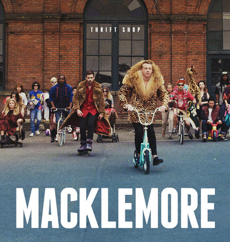  Macklemore Thrift kedai Single Album Cover