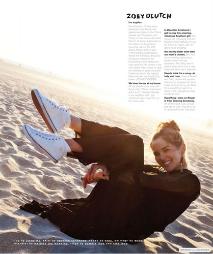 Magazine scans: Nylon (May 2012)