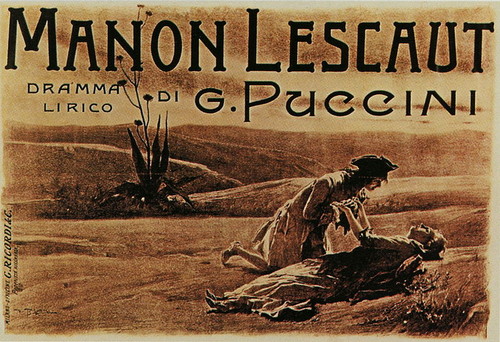  Manon Lescaut poster