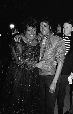  Michael And Jennifer Holliday Back In 1983