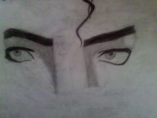  My drawing of Michael Jackson's eyes
