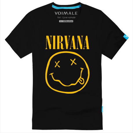  Nirvana Classical logo short sleeve t baju