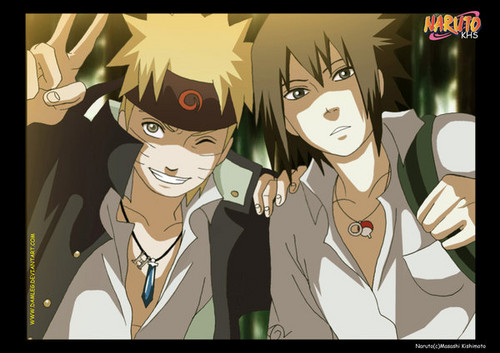  Naruto and Sasuke