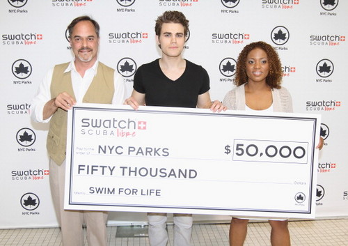  Paul Wesley - Swatch Launches Scuba Libre Days At Chelsea Recreation Center