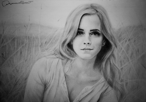  Portrait Emma Watson