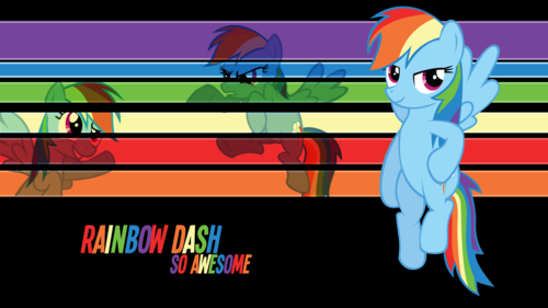 Rainbow Dash so awsome