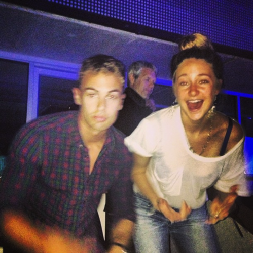  Shai and Theo at the Rolling Stones Concert!