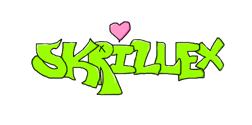  Skrillex _ by Janne Moore_graffiti_lol