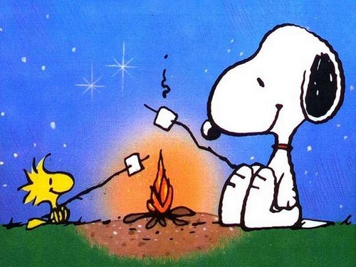 Snoopy and Woodstock