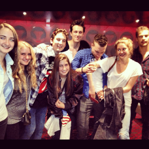 Some of the cast at a Rolling Stones concert [03/06/13]