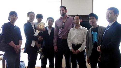  Wade Barrett visits Giappone and Taiwan