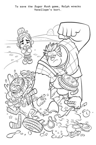  Wreck-It Ralph Coloring Page