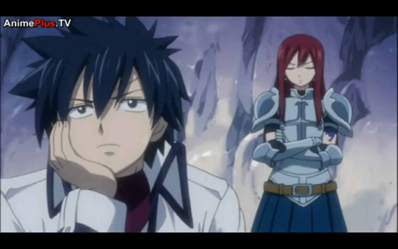cute pic of gray and erza