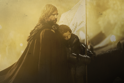  Sandor Clegane & Arya Stark