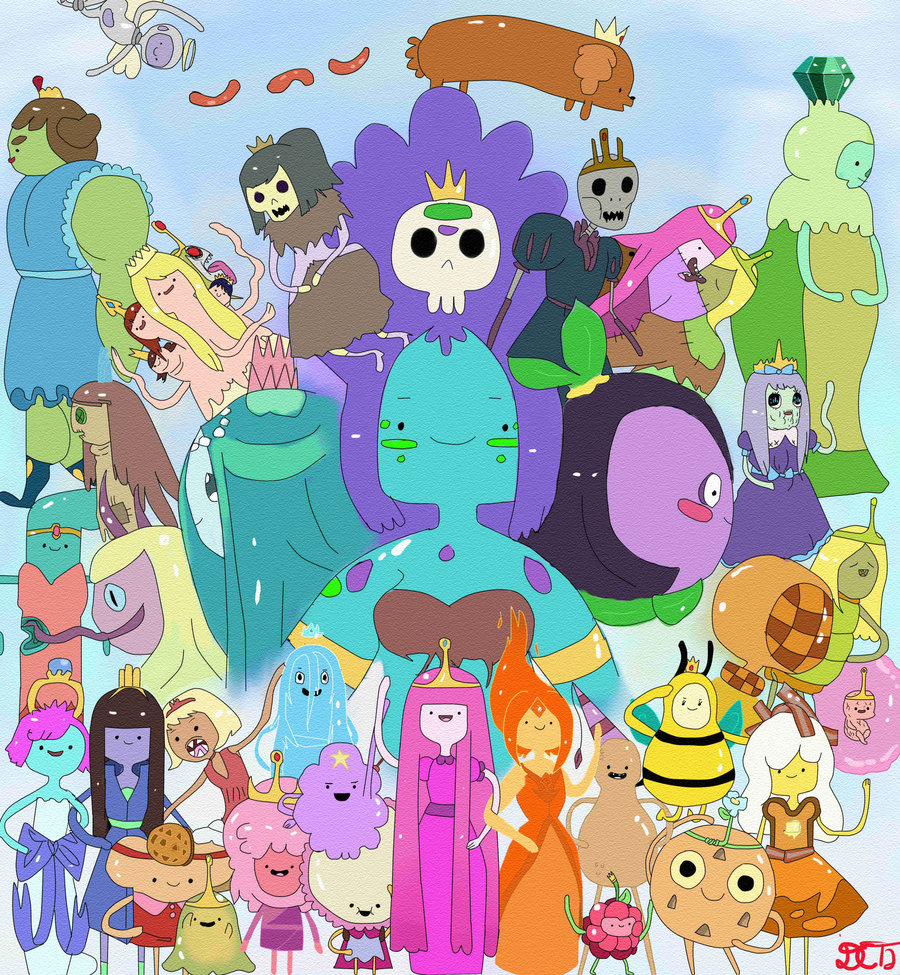 Adventure Time All Princesses Names