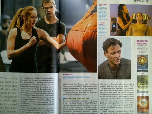  "Divergent": Entertainment Weekly Scans