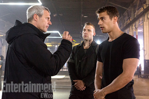  'Divergent' behind the scenes