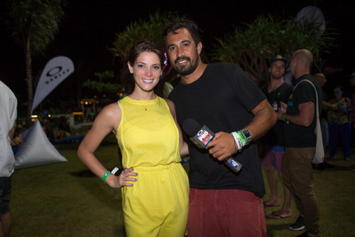  Ashley attends the Oakley Pro Night Surf Event in Bali, Indonesia [20/06/13]